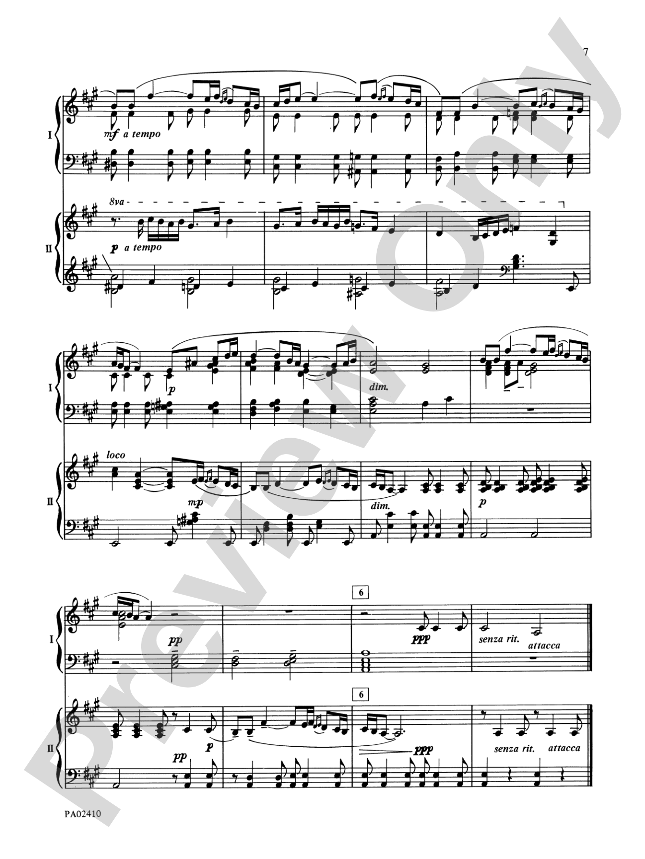 Polovetsian Dances: from Prince Igor - Piano Duo (2 Pianos, 4 Hands): Piano Duets & Four Hands