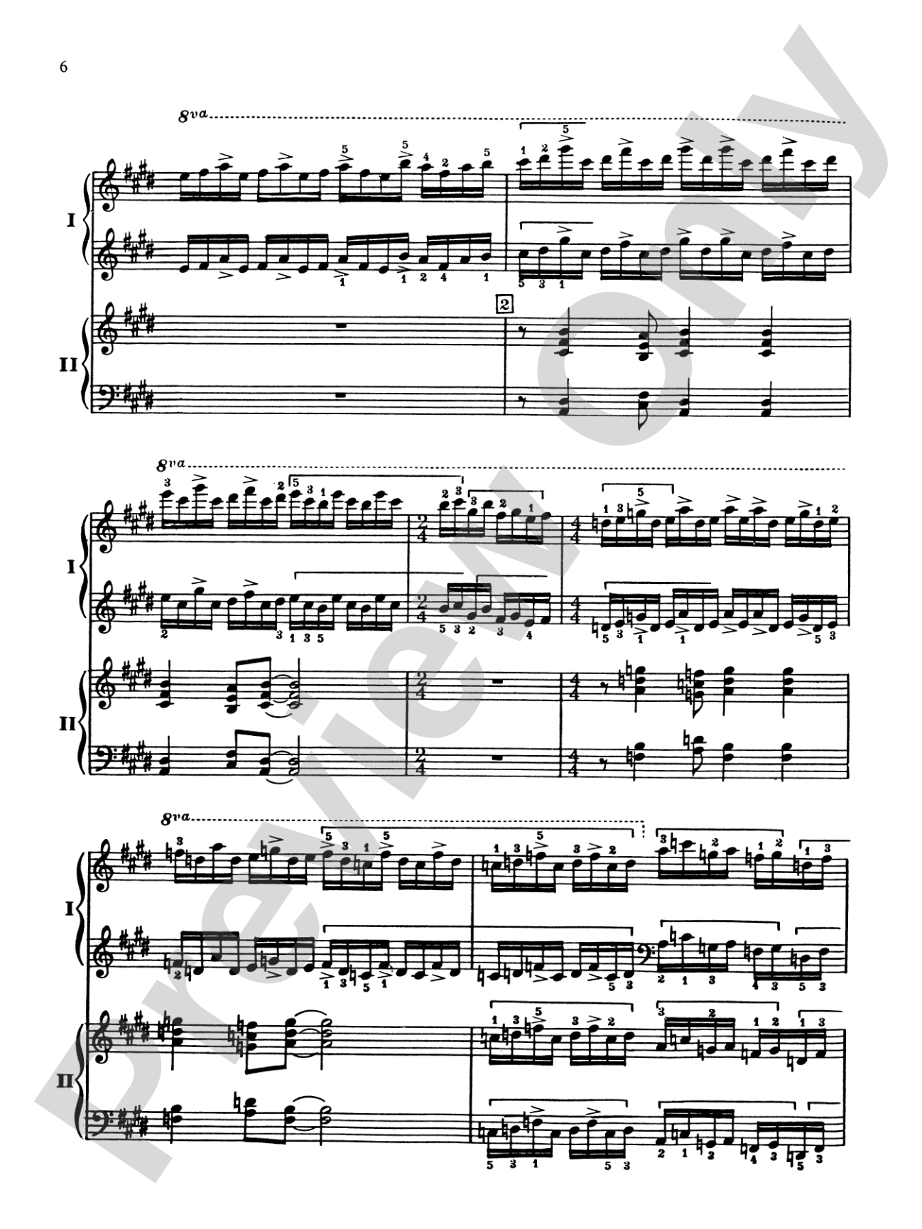 Porgy and Bess™ Fantasy for Two Pianos: Piano Duets & Four Hands