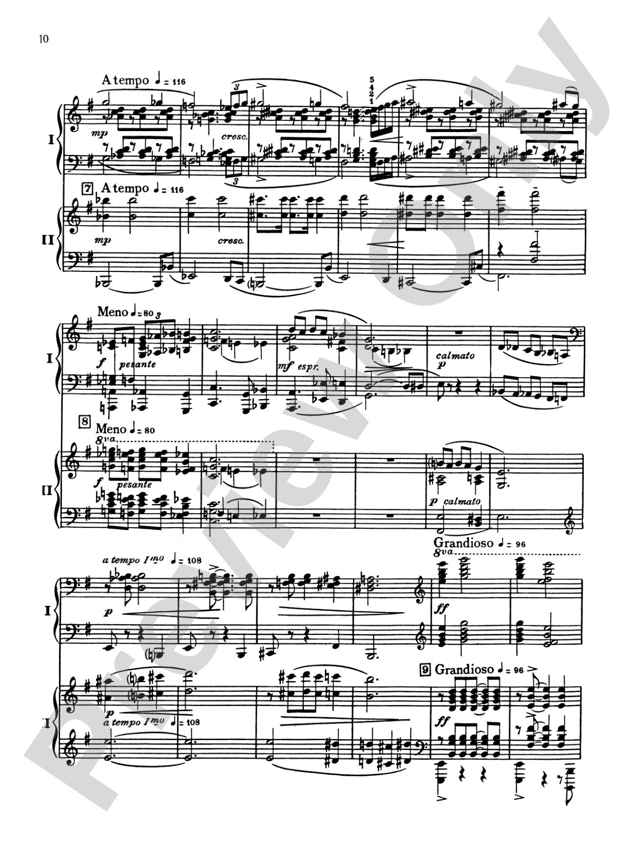 Porgy and Bess™ Fantasy for Two Pianos: Piano Duets & Four Hands