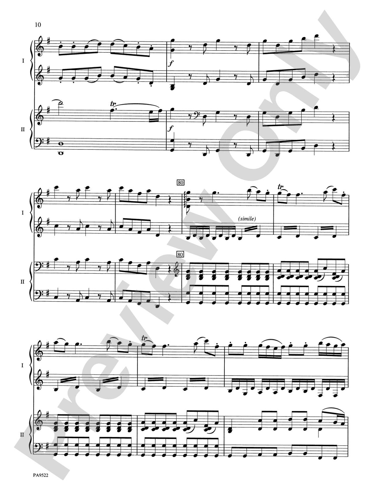 Eine Kleine Nachtmusik - Piano Duo (2 Pianos, 4 Hands): Piano Duets & Four Hands