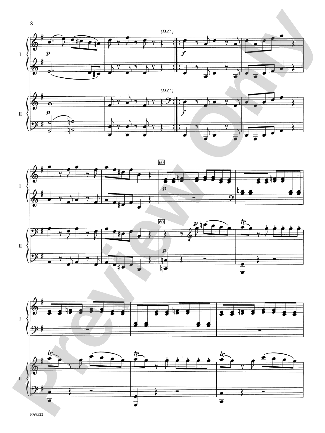 Eine Kleine Nachtmusik - Piano Duo (2 Pianos, 4 Hands): Piano Duets & Four Hands