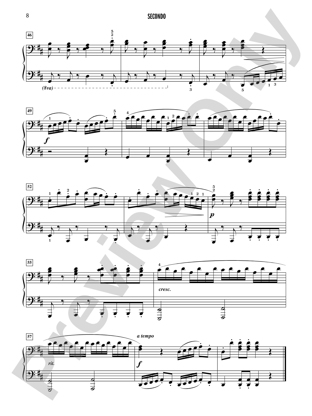 Celebrated Piano Duets, Book 5: Five Diverse Duets for Intermediate to Late Intermediate Pianists: Piano Duets & Four Hands