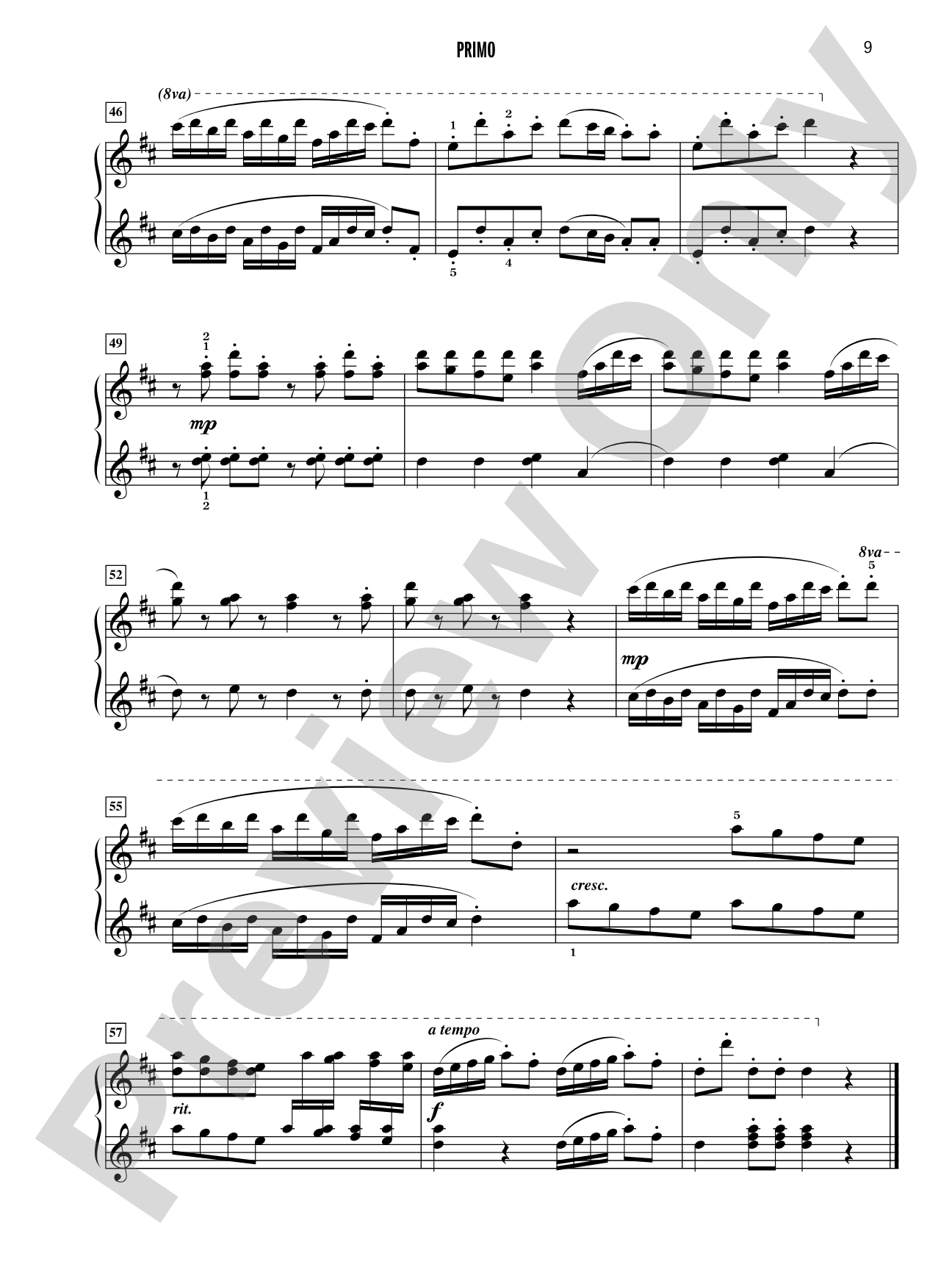 Celebrated Piano Duets, Book 5: Five Diverse Duets for Intermediate to Late Intermediate Pianists: Piano Duets & Four Hands
