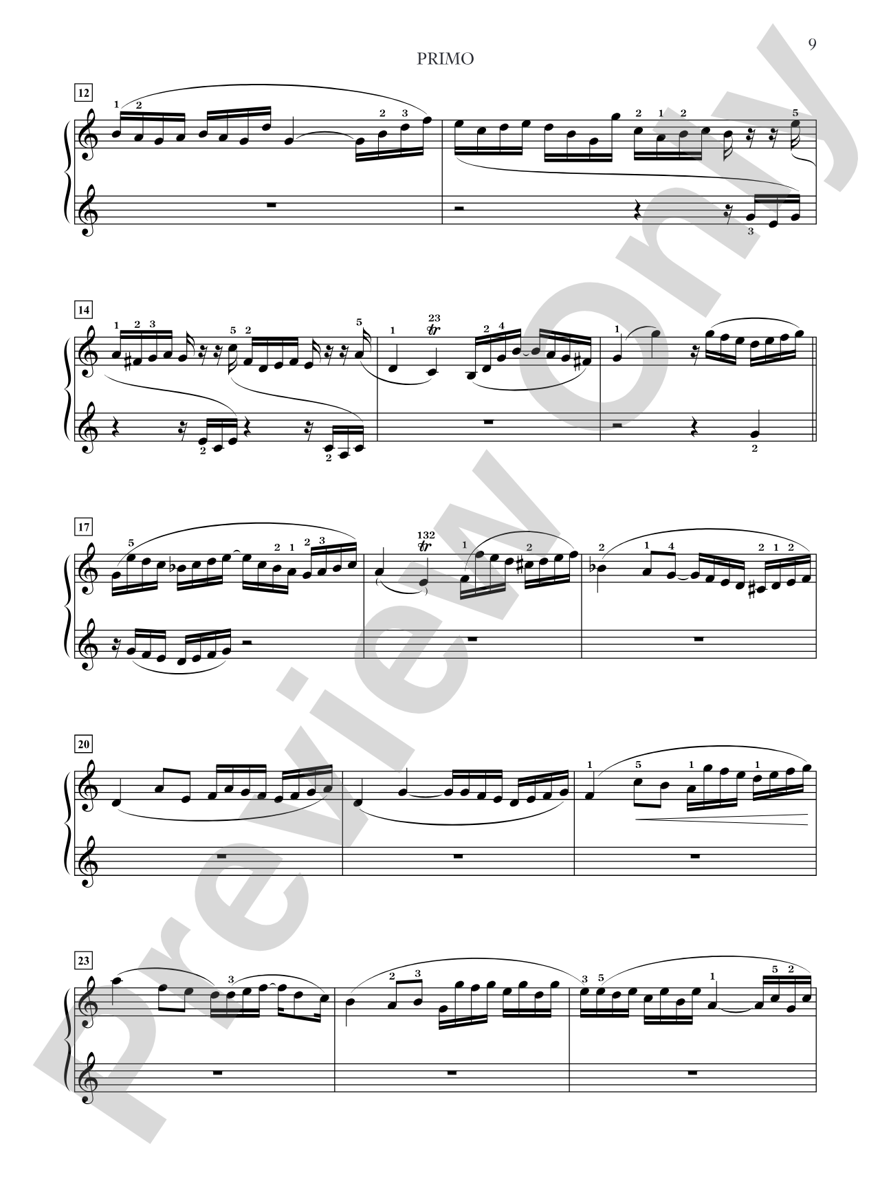 Schumann: Six Etudes in Canon Form, Opus 56 - Piano Duet (1 Piano, 4 Hands): Piano Duets & Four Hands