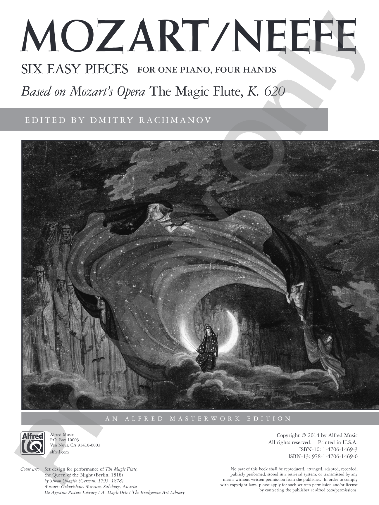 Mozart/Neefe: Six Easy Pieces for One Piano, Four Hands: Based on Mozart's Opera The Magic Flute, K. 620: Piano Duets & Four Hands