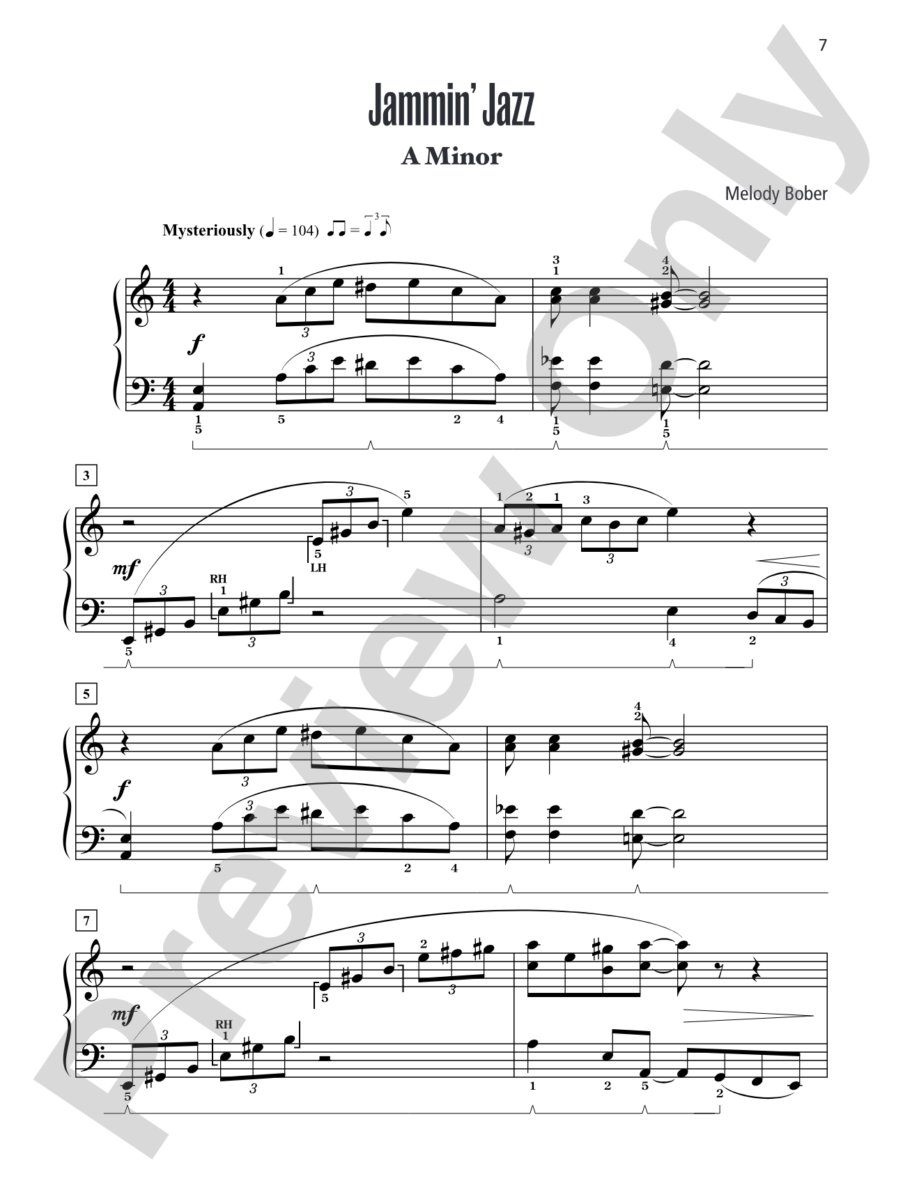 In All Keys, Book 1: Sharp Keys: Intermediate to Late Intermediate Piano Solos in All Major and Minor Sharp Keys: Piano