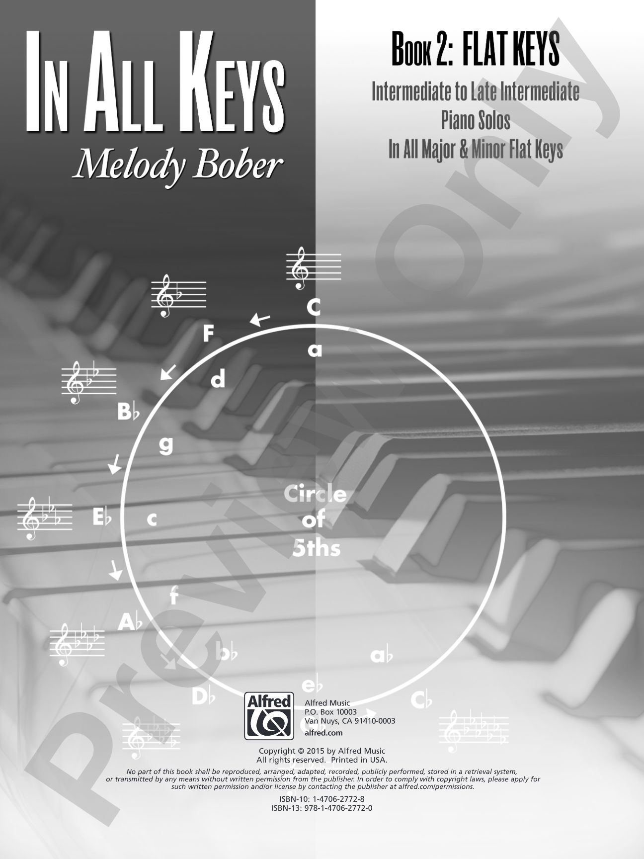In All Keys, Book 2: Flat Keys: Intermediate to Late Intermediate Piano Solos in All Major and Minor Flat Keys: Piano