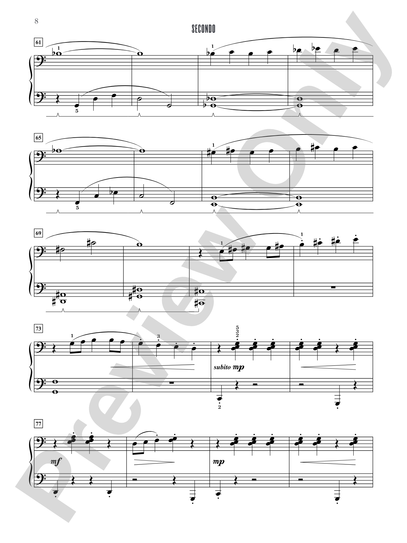 Contest Winners for Two, Book 4: 7 Original Piano Duets from the Alfred, Belwin, and Myklas Libraries: Piano Duets & Four Hands