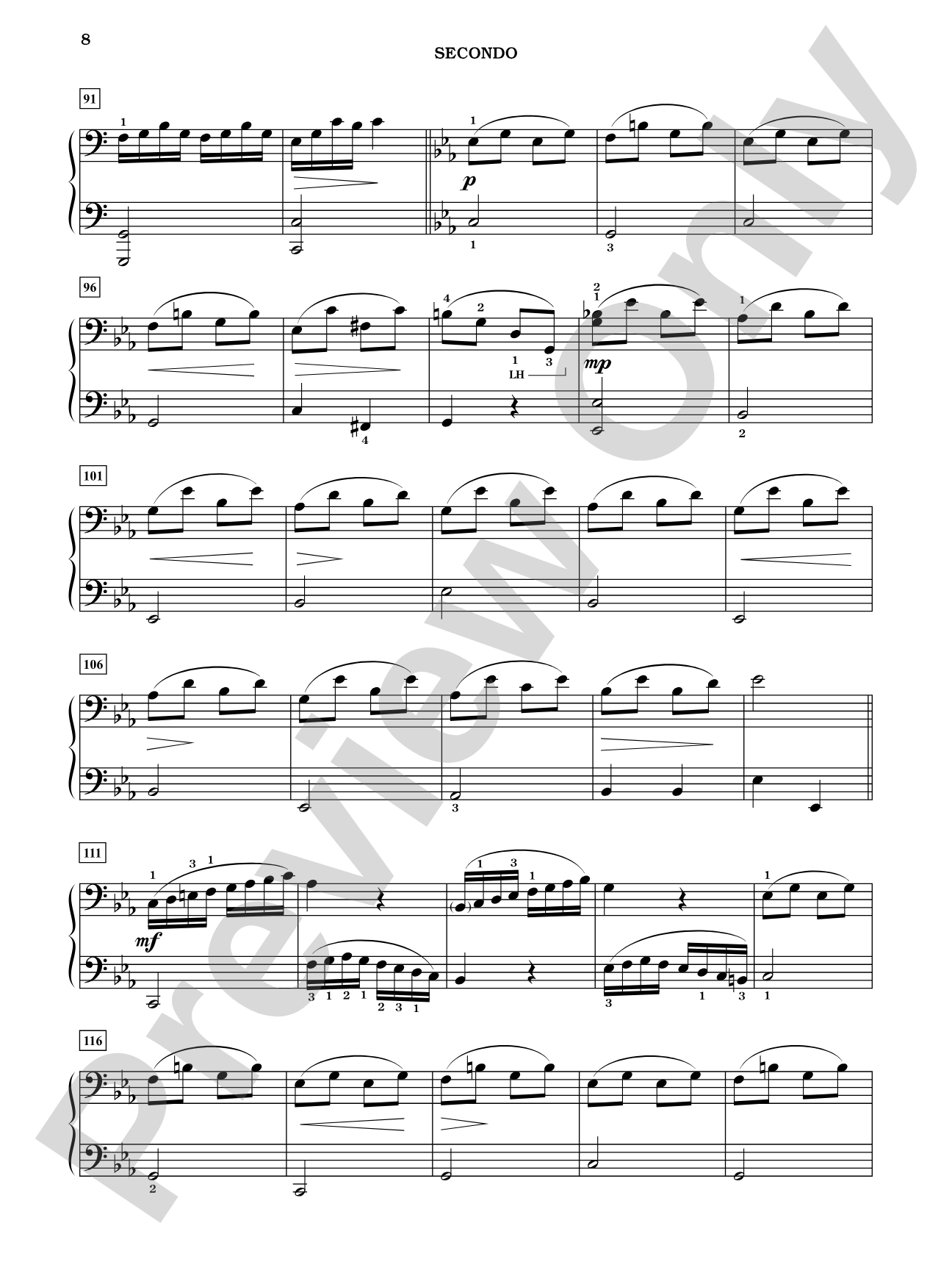 Masterwork Classics Duets, Level 5: A Graded Collection of Piano Duets by Master Composers: Piano Duets & Four Hands