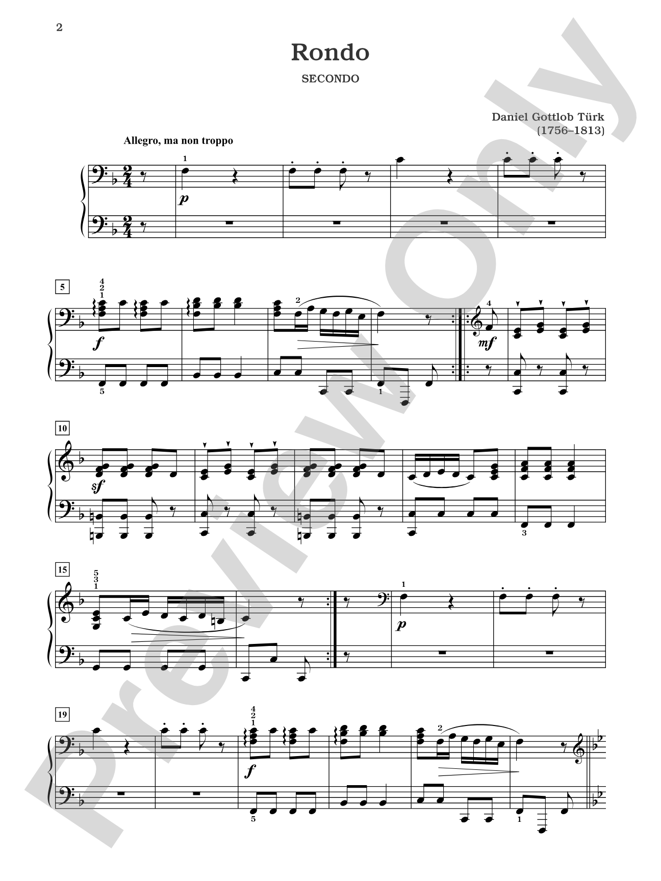 Masterwork Classics Duets, Level 6: A Graded Collection of Piano Duets by Master Composers: Piano Duets & Four Hands