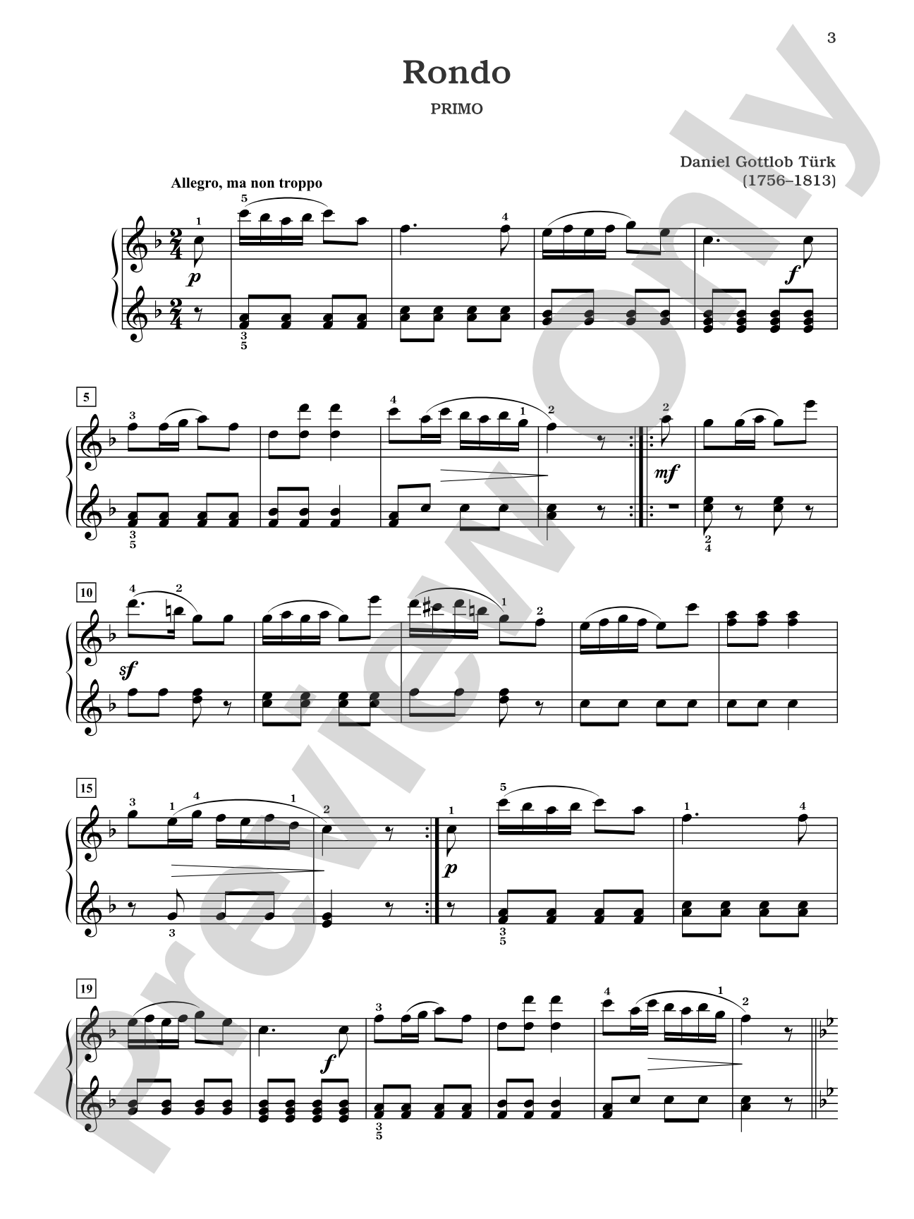 Masterwork Classics Duets, Level 6: A Graded Collection of Piano Duets by Master Composers: Piano Duets & Four Hands