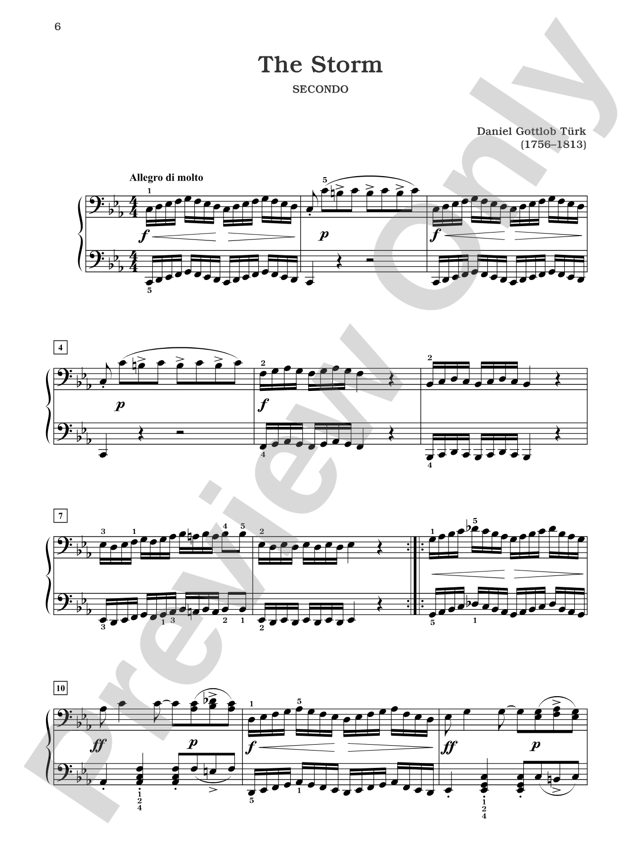 Masterwork Classics Duets, Level 6: A Graded Collection of Piano Duets by Master Composers: Piano Duets & Four Hands
