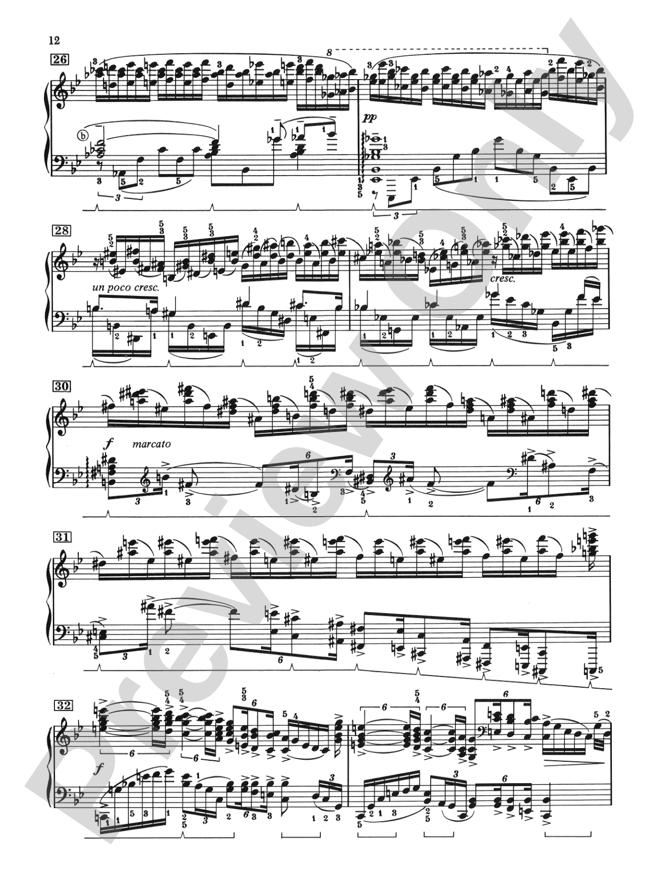 Rachmaninoff: Preludes, Opus 23: Piano