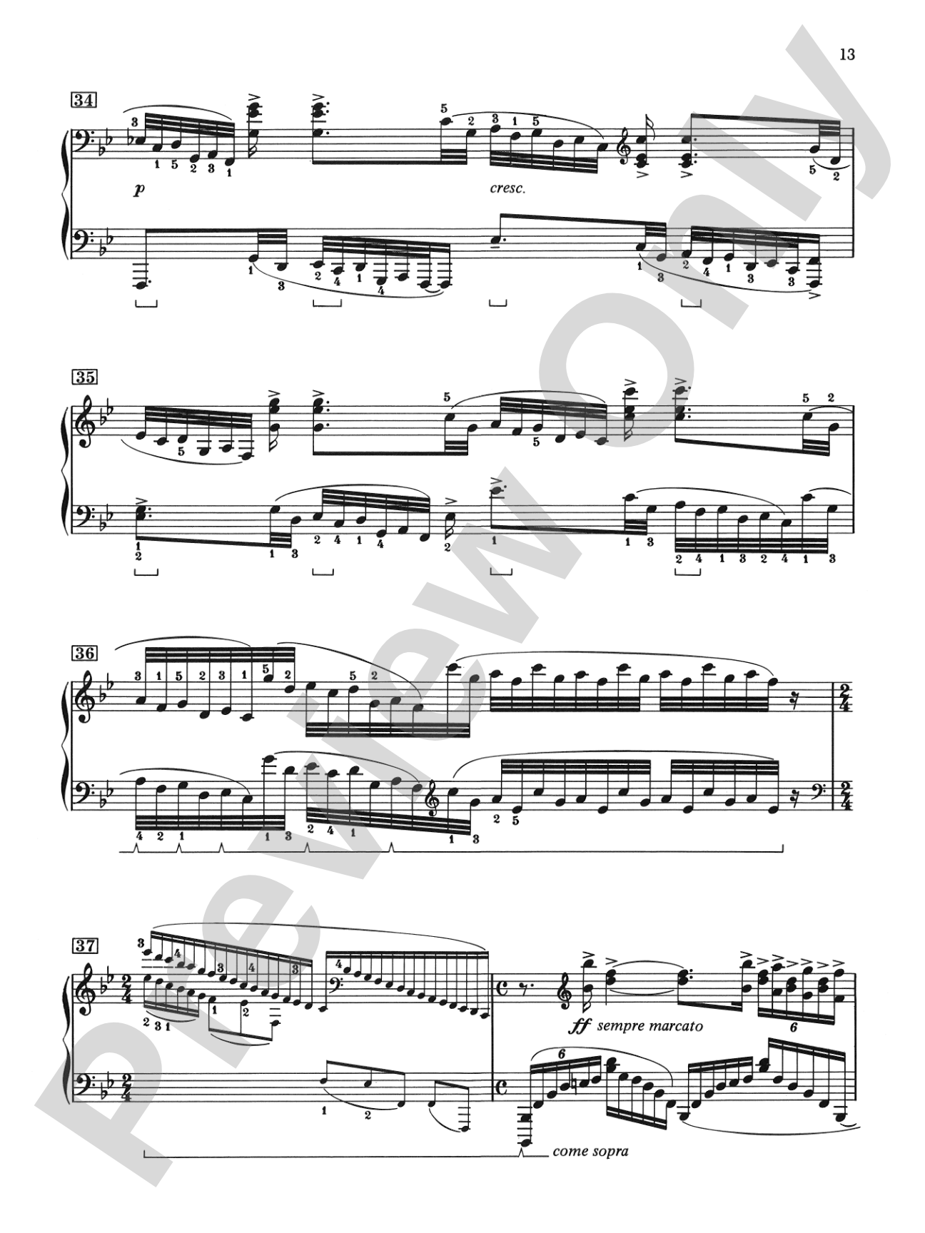 Rachmaninoff: Preludes, Opus 23: Piano