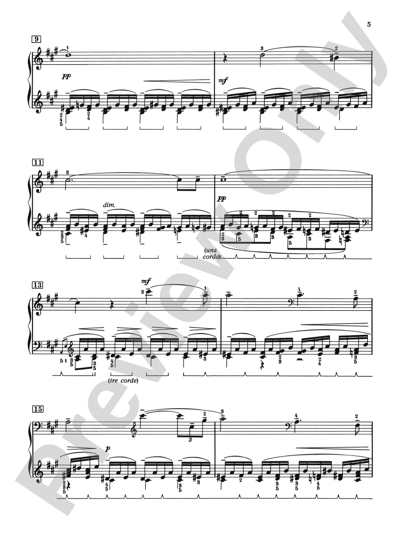 Rachmaninoff: Preludes, Opus 23: Piano