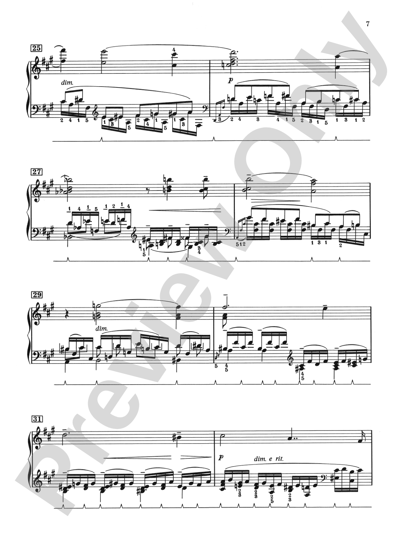 Rachmaninoff: Preludes, Opus 23: Piano