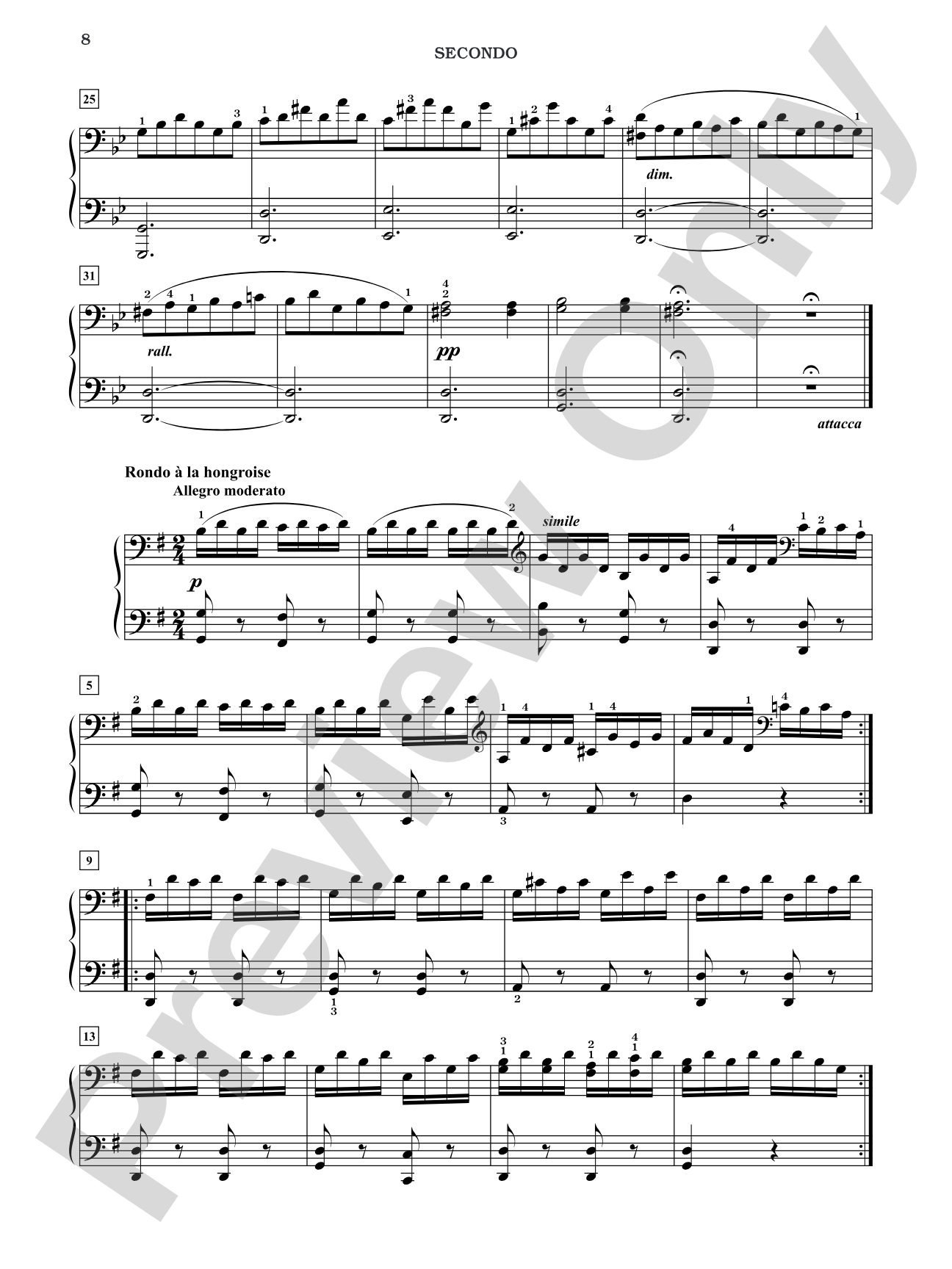 Masterwork Classics Duets, Level 7: A Graded Collection of Piano Duets by Master Composers: Piano Duets & Four Hands