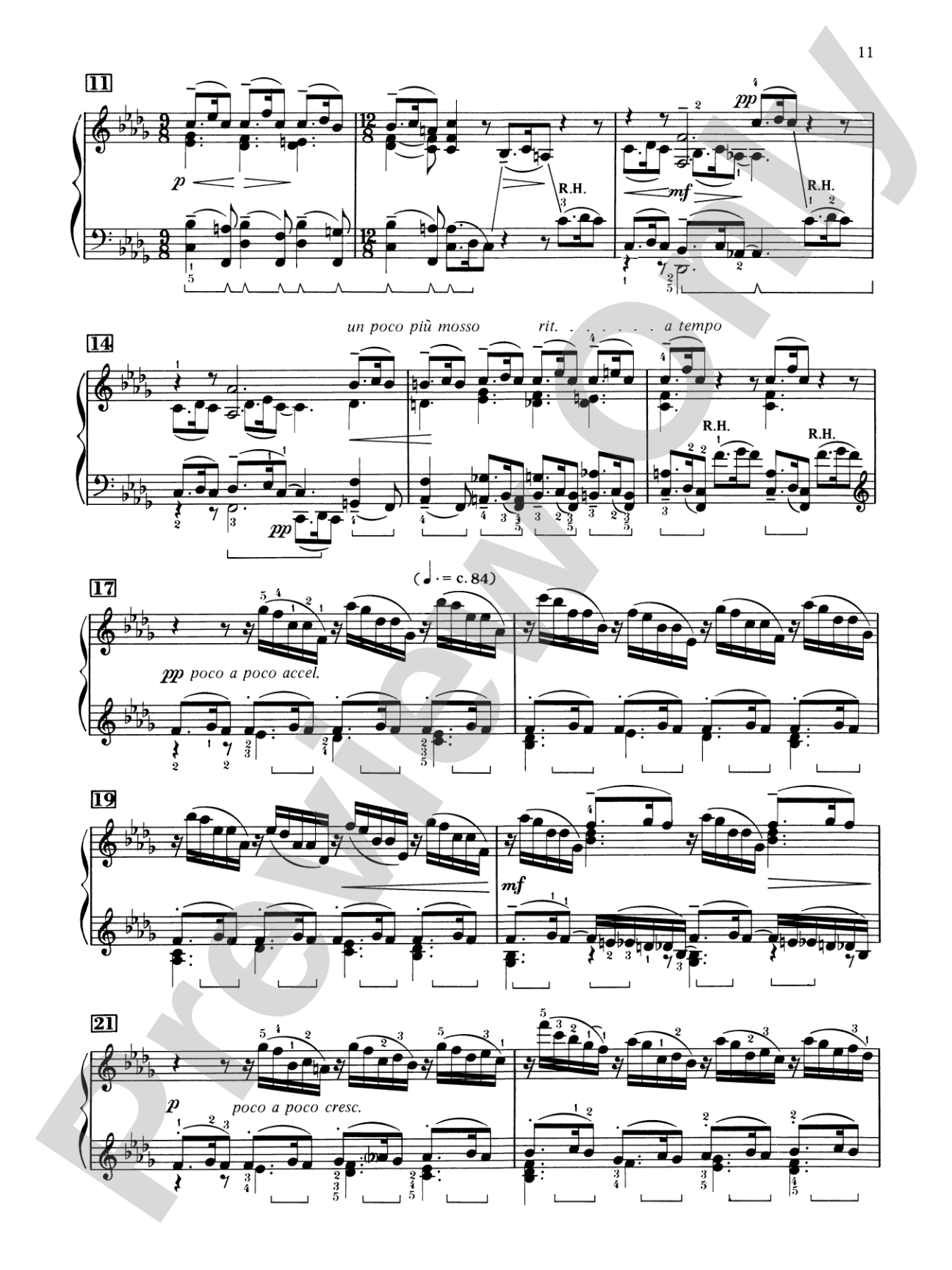 Rachmaninoff: 13 Preludes, Opus 32: Piano