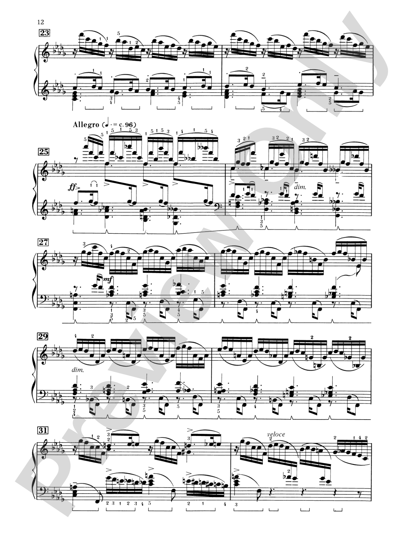 Rachmaninoff: 13 Preludes, Opus 32: Piano