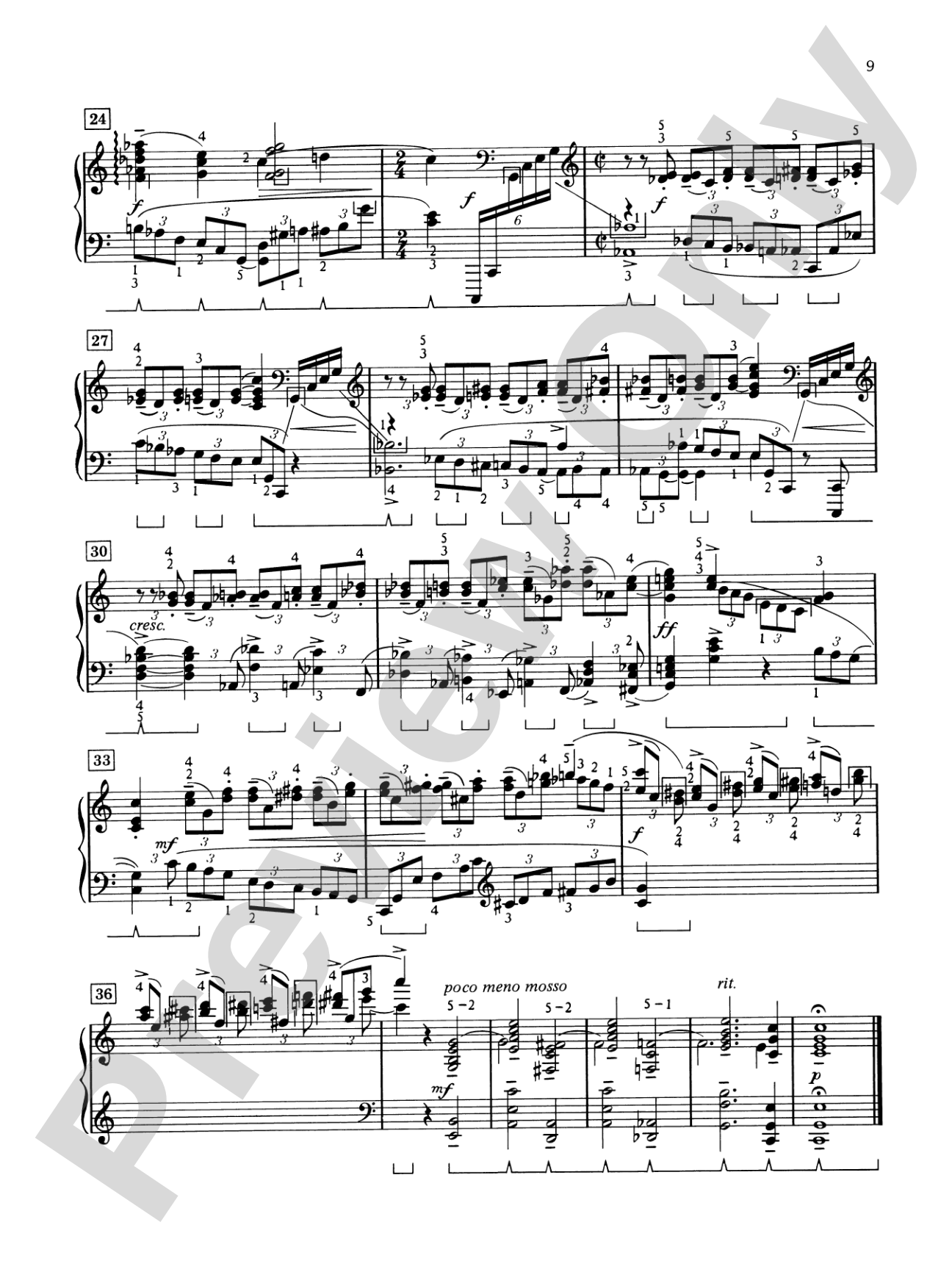 Rachmaninoff: 13 Preludes, Opus 32: Piano
