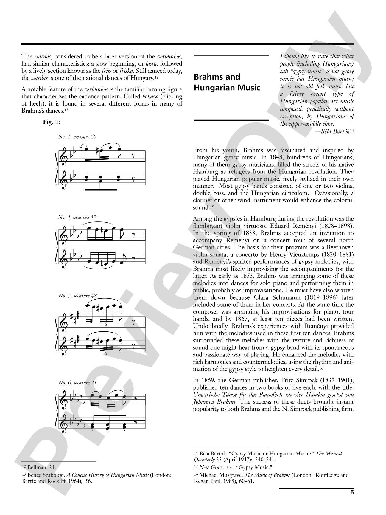 Brahms: Hungarian Dances, Volume 2 - Piano Duet (1 Piano, 4 Hands): Piano Duets & Four Hands