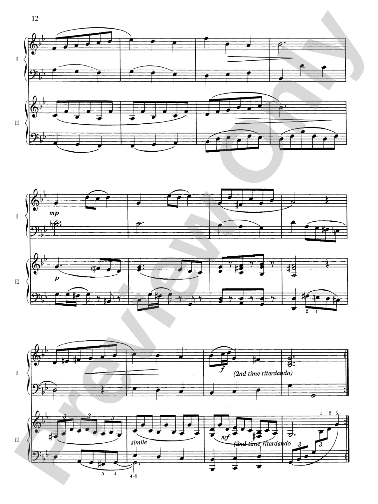 15 Classical Masterpieces with Added Second Piano Parts: Intermediate to Early Advanced - Piano Duo (2 Pianos, 4 Hands): Piano Duets & Four Hands