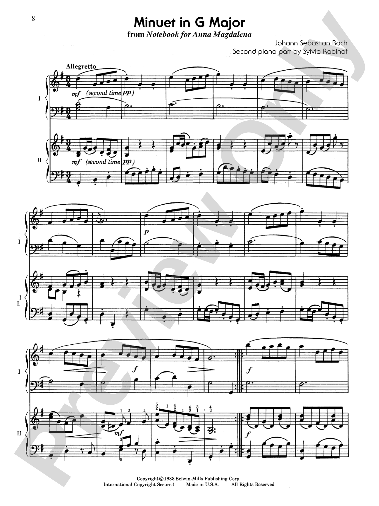 15 Classical Masterpieces with Added Second Piano Parts: Intermediate to Early Advanced - Piano Duo (2 Pianos, 4 Hands): Piano Duets & Four Hands