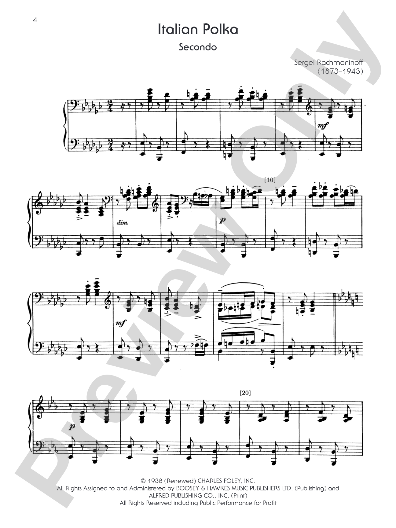 The Piano Works of Rachmaninoff, Volume VIII: Works for One Piano/Four Hands and One Piano/Six Hands: Piano
