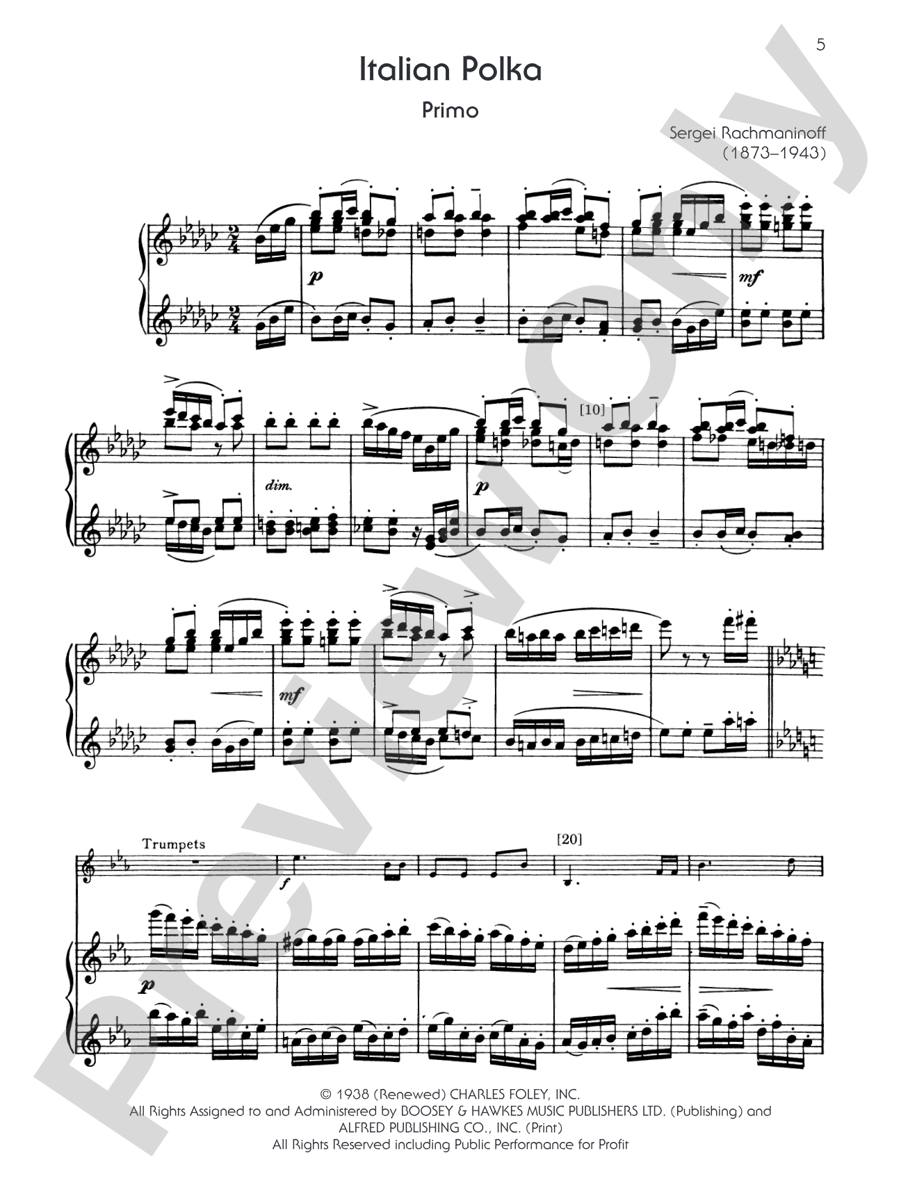 The Piano Works of Rachmaninoff, Volume VIII: Works for One Piano/Four Hands and One Piano/Six Hands: Piano