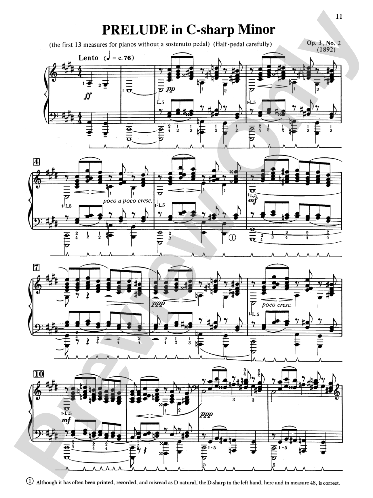 Rachmaninoff: Selected Works: Piano