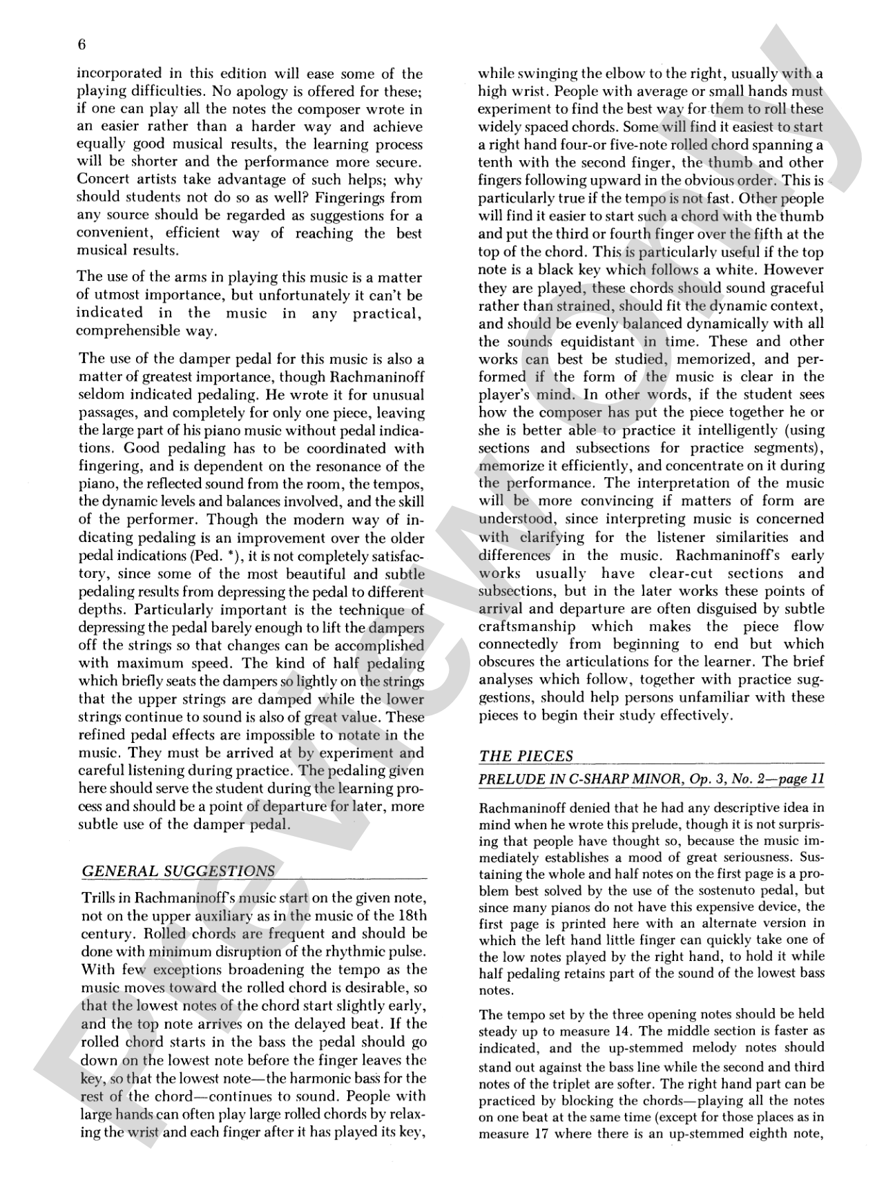 Rachmaninoff: Selected Works: Piano