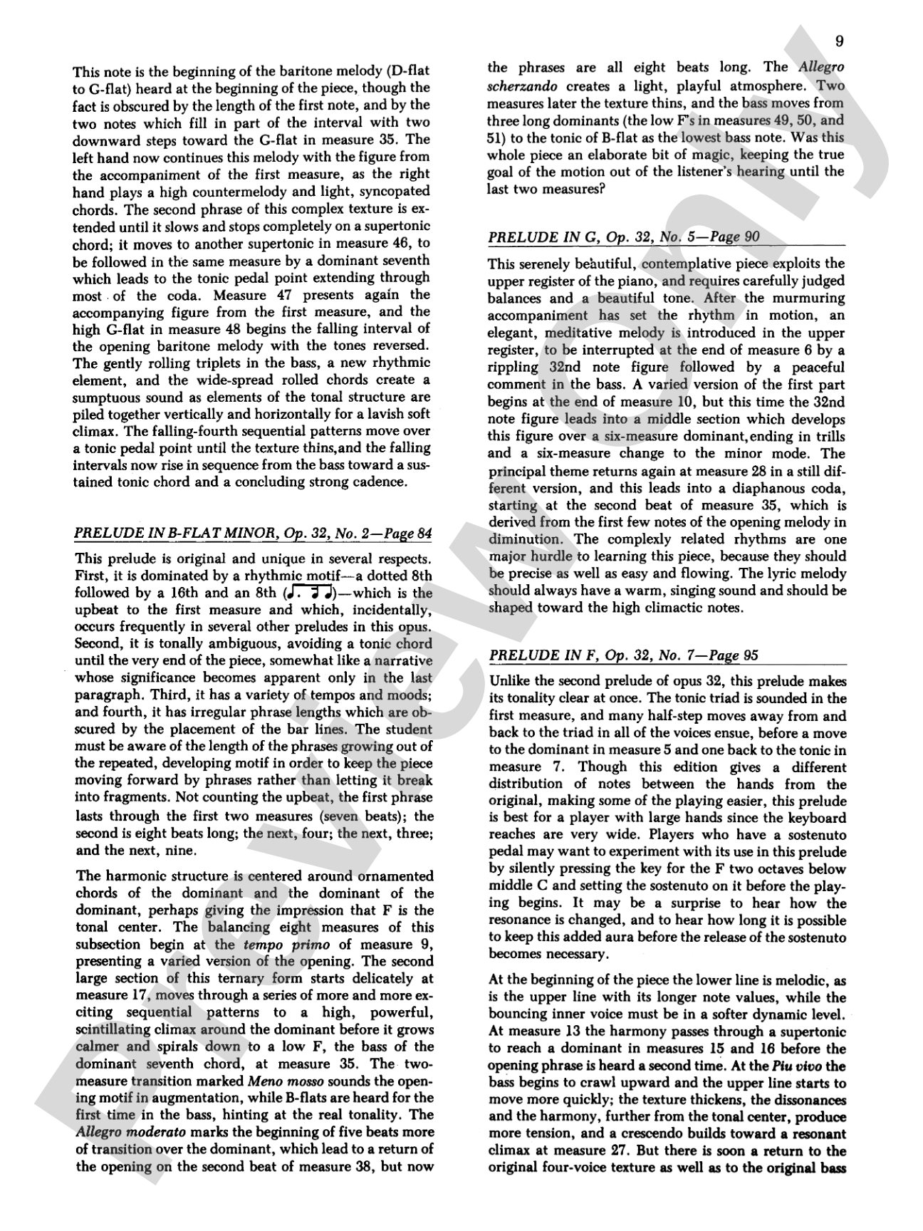 Rachmaninoff: Selected Works: Piano