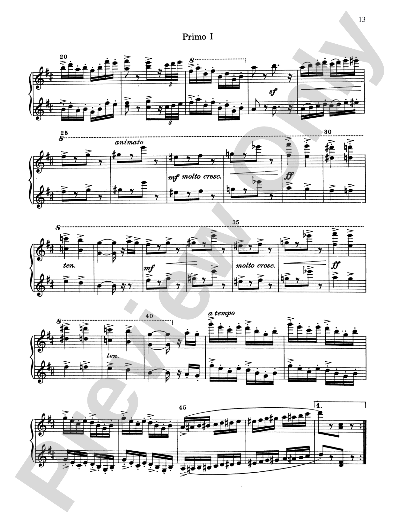 7 Classical Favorites Arranged for Two Pianos, Eight Hands - Piano Quartet: Piano