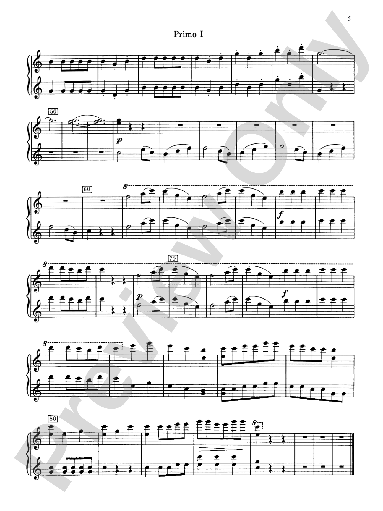 7 Classical Favorites Arranged for Two Pianos, Eight Hands - Piano Quartet: Piano