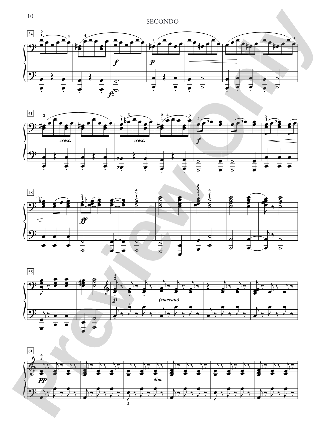 Dvorák: Slavonic Dances, Opus 46 - Piano Duet (1 Piano, 4 Hands): Piano Duets & Four Hands