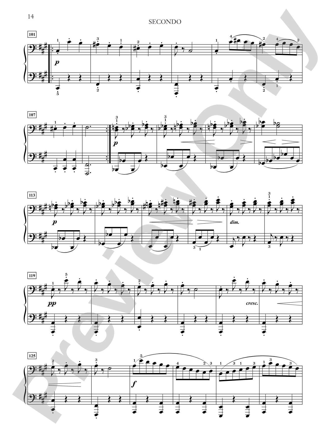 Dvorák: Slavonic Dances, Opus 46 - Piano Duet (1 Piano, 4 Hands): Piano Duets & Four Hands