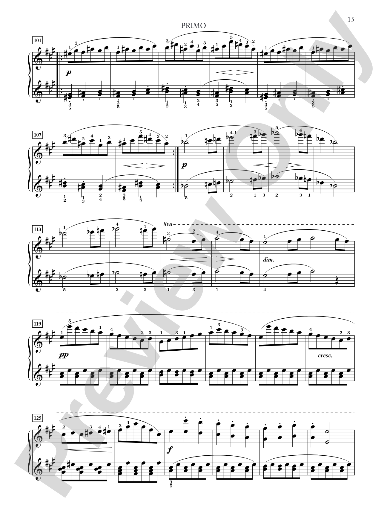 Dvorák: Slavonic Dances, Opus 46 - Piano Duet (1 Piano, 4 Hands): Piano Duets & Four Hands
