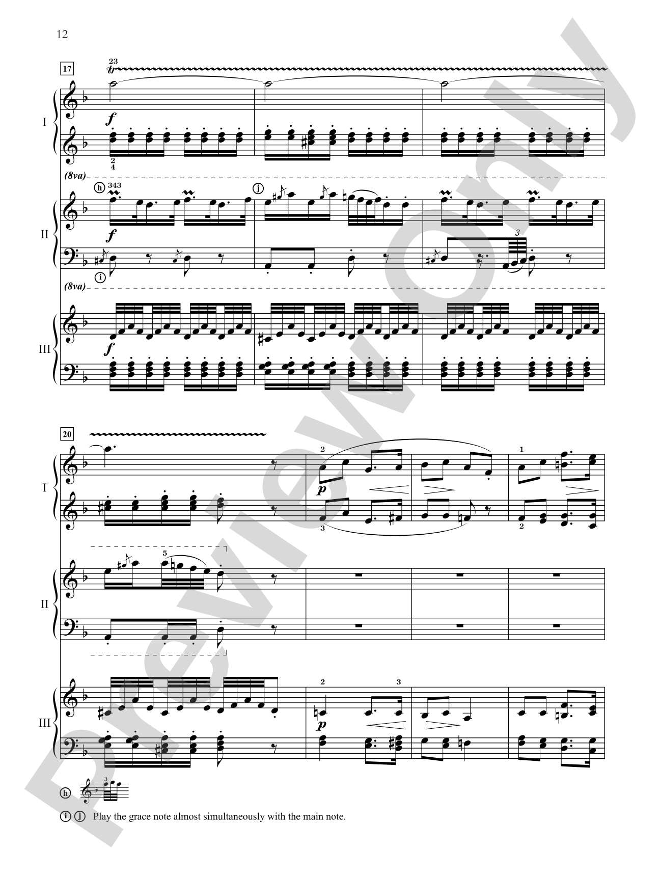 Essential Keyboard Trios: 10 Intermediate to Early Advanced Selections in Their Original Form - Piano Trio (1 Piano, 6 Hands): Piano