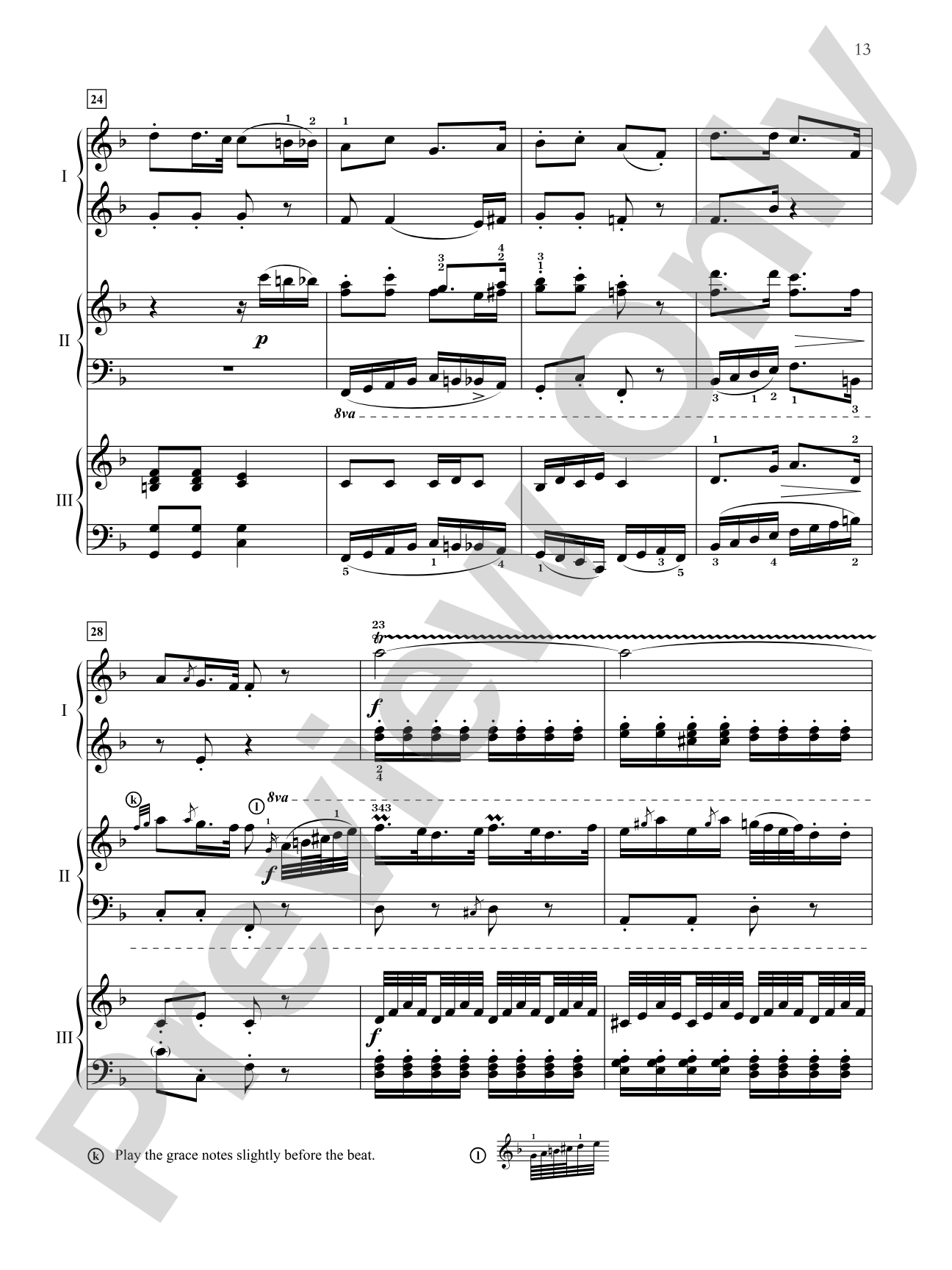 Essential Keyboard Trios: 10 Intermediate to Early Advanced Selections in Their Original Form - Piano Trio (1 Piano, 6 Hands): Piano