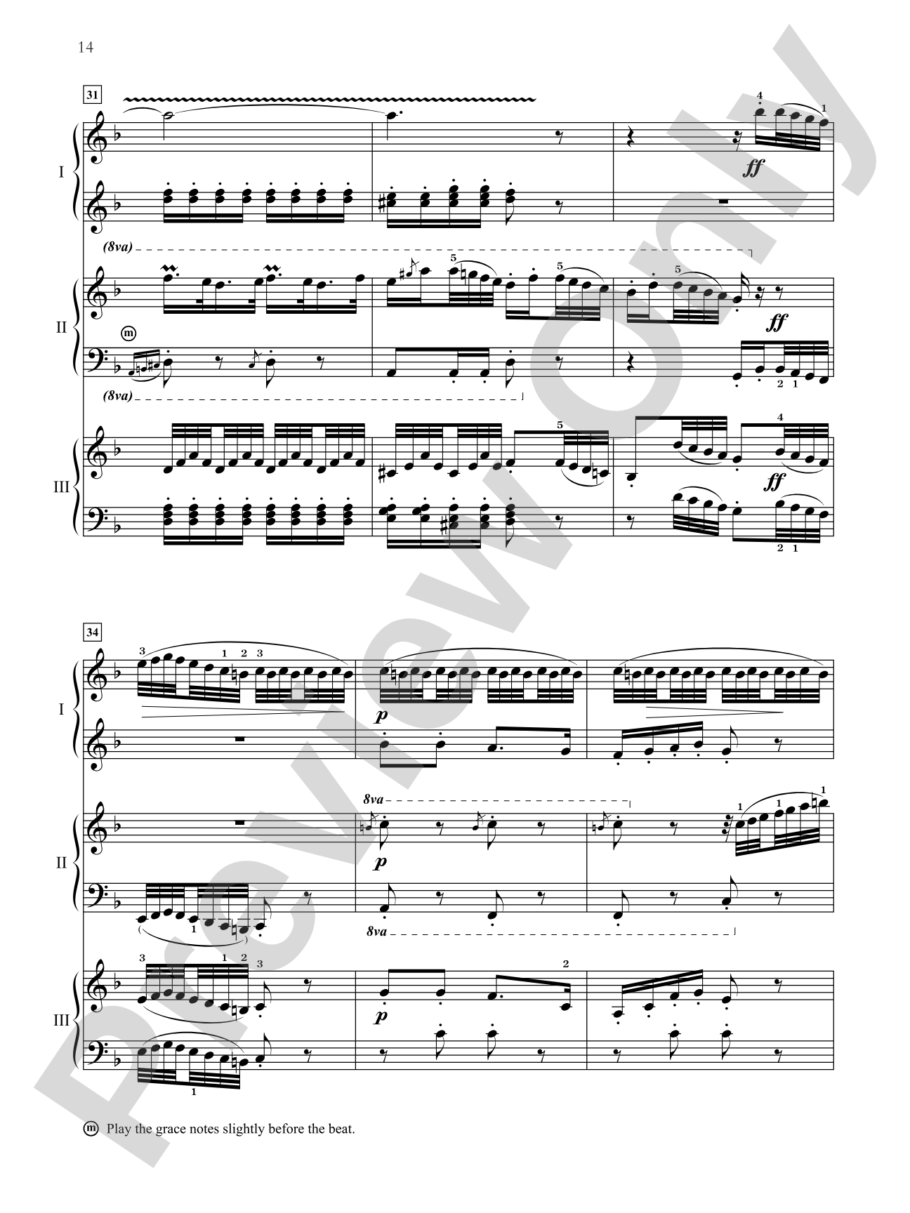 Essential Keyboard Trios: 10 Intermediate to Early Advanced Selections in Their Original Form - Piano Trio (1 Piano, 6 Hands): Piano