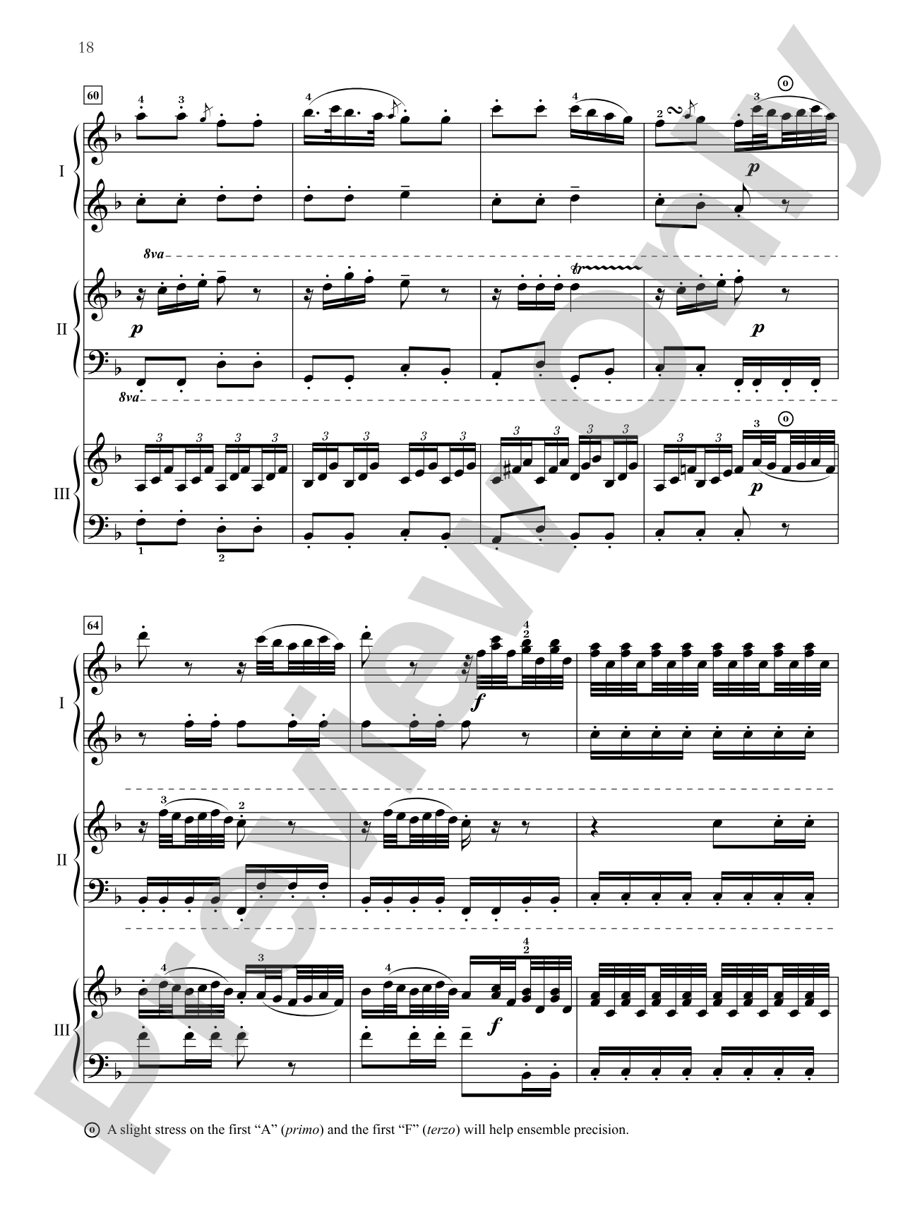 Essential Keyboard Trios: 10 Intermediate to Early Advanced Selections in Their Original Form - Piano Trio (1 Piano, 6 Hands): Piano