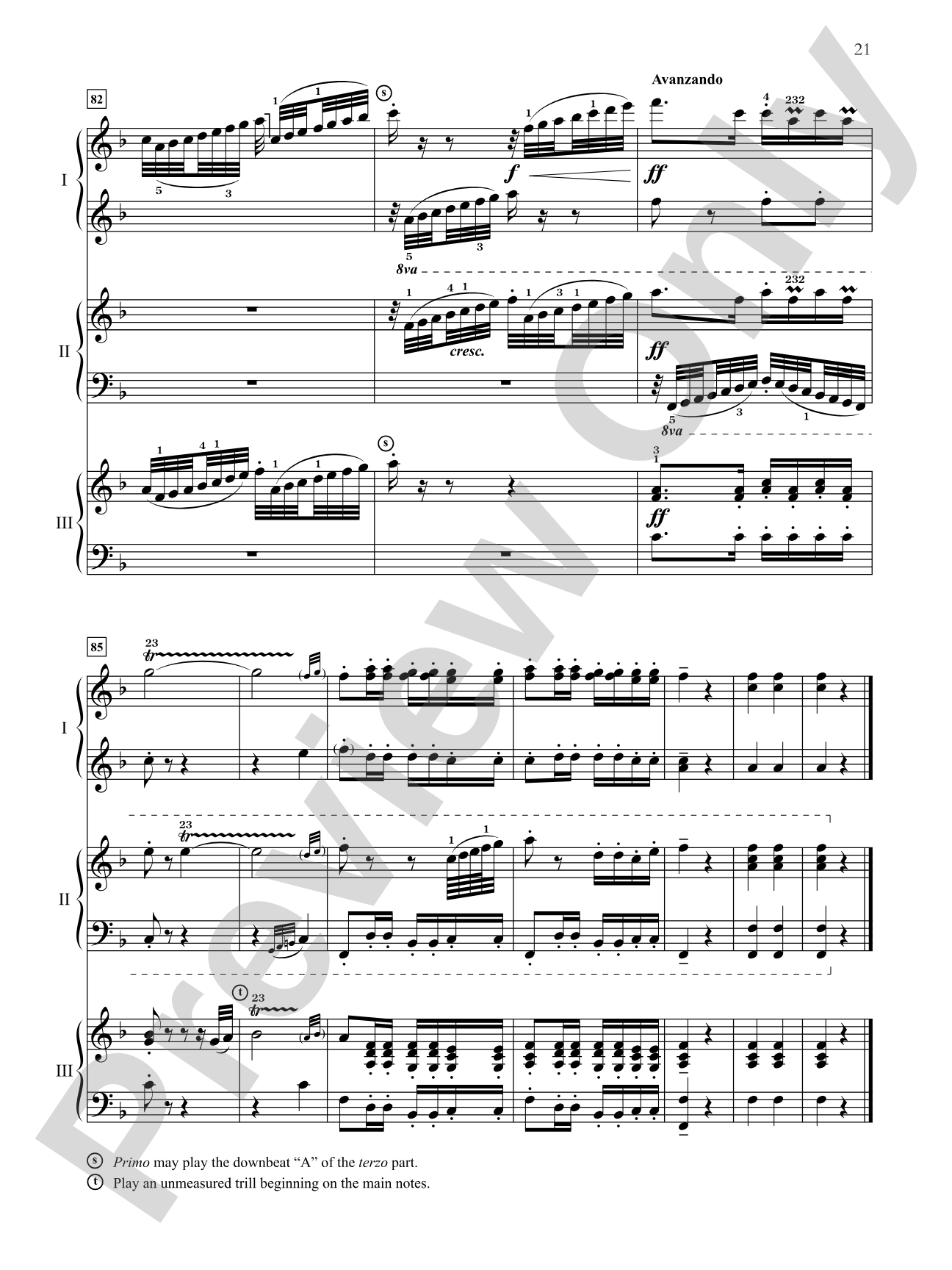 Essential Keyboard Trios: 10 Intermediate to Early Advanced Selections in Their Original Form - Piano Trio (1 Piano, 6 Hands): Piano