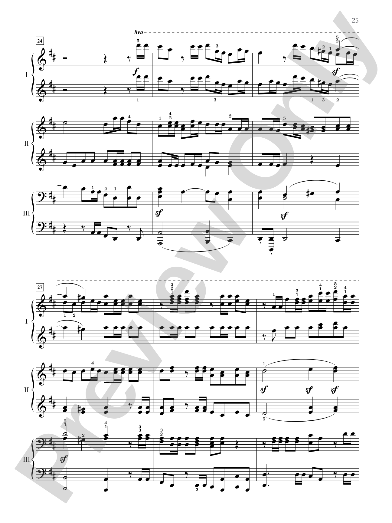 Essential Keyboard Trios: 10 Intermediate to Early Advanced Selections in Their Original Form - Piano Trio (1 Piano, 6 Hands): Piano