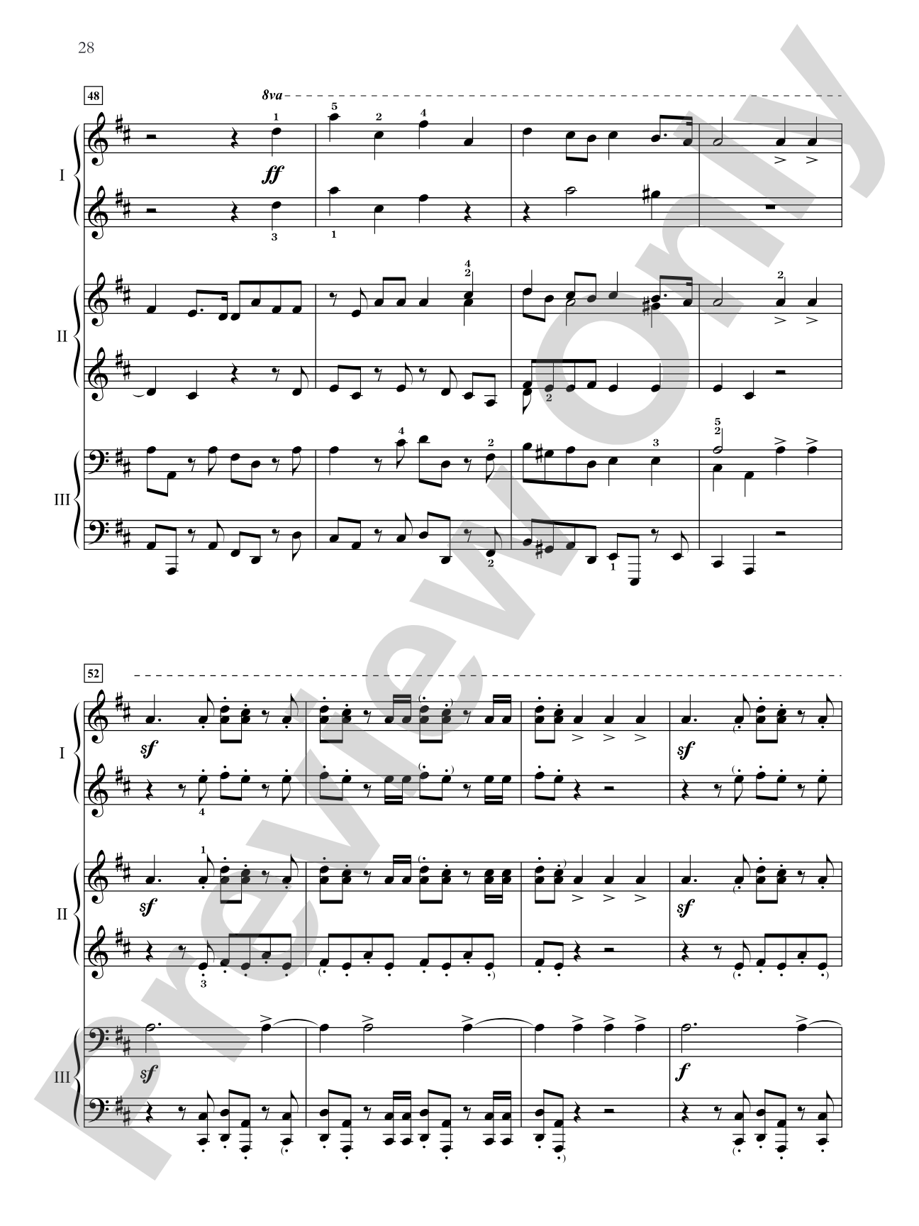 Essential Keyboard Trios: 10 Intermediate to Early Advanced Selections in Their Original Form - Piano Trio (1 Piano, 6 Hands): Piano