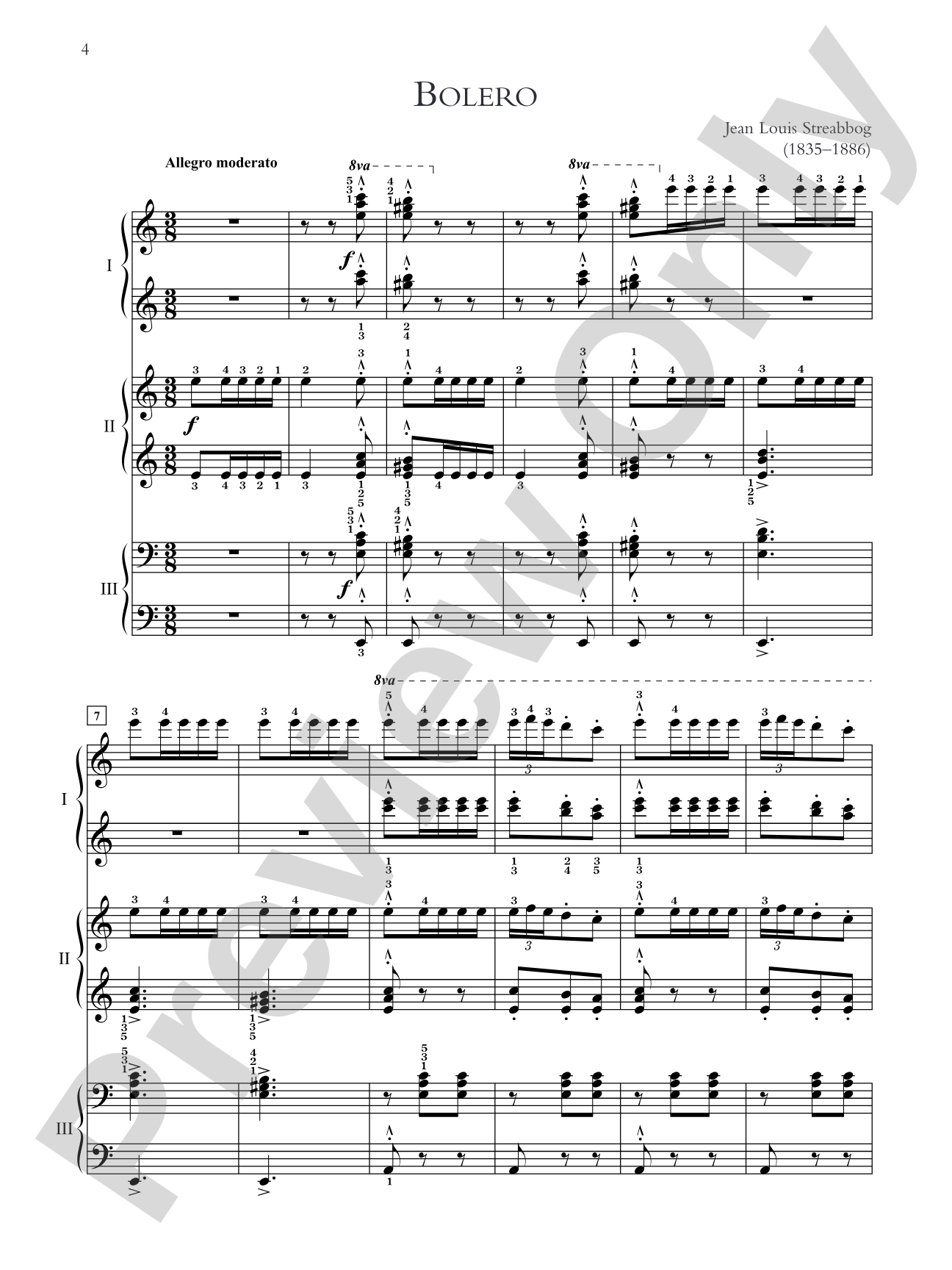 Essential Keyboard Trios: 10 Intermediate to Early Advanced Selections in Their Original Form - Piano Trio (1 Piano, 6 Hands): Piano