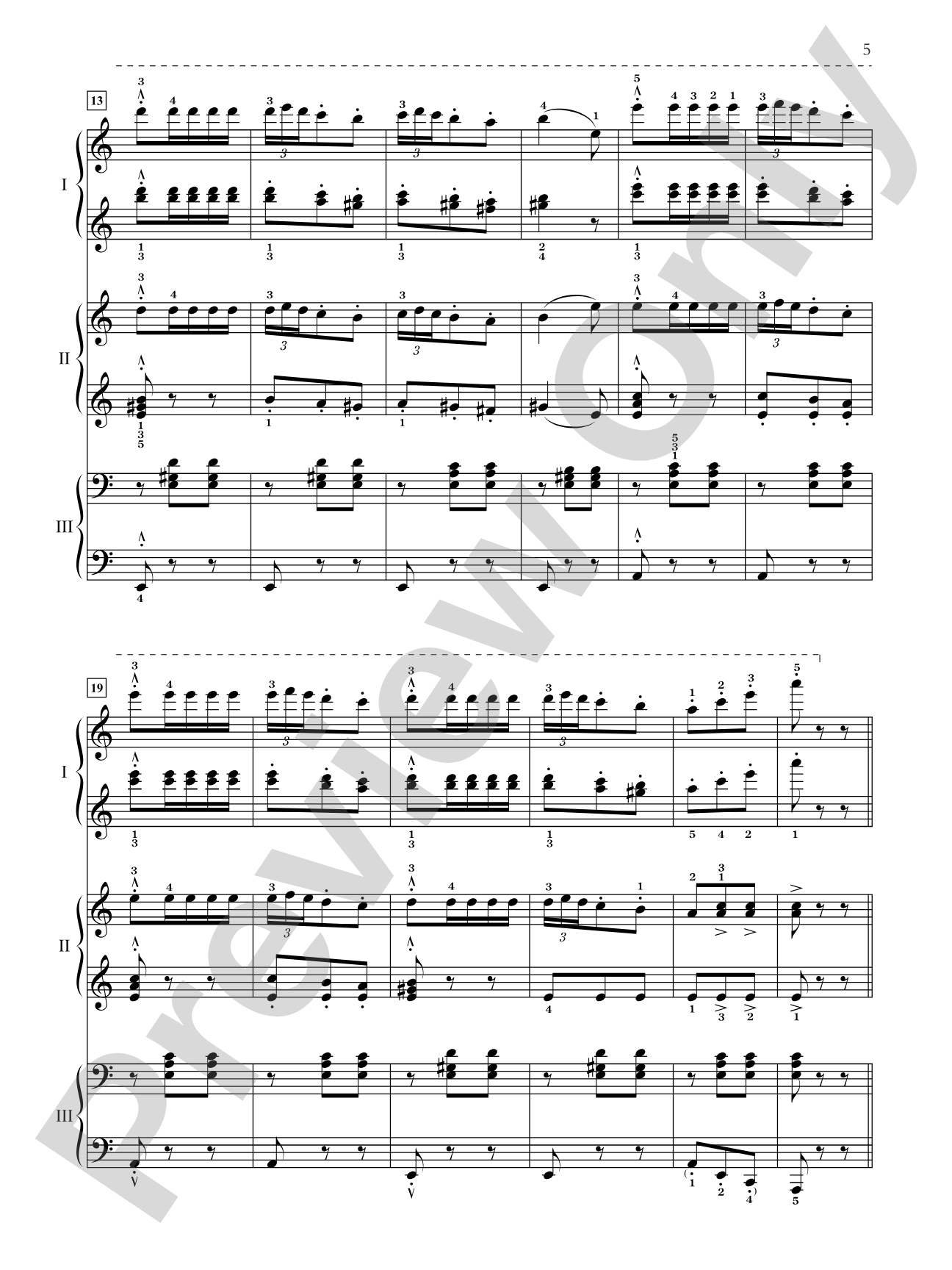 Essential Keyboard Trios: 10 Intermediate to Early Advanced Selections in Their Original Form - Piano Trio (1 Piano, 6 Hands): Piano