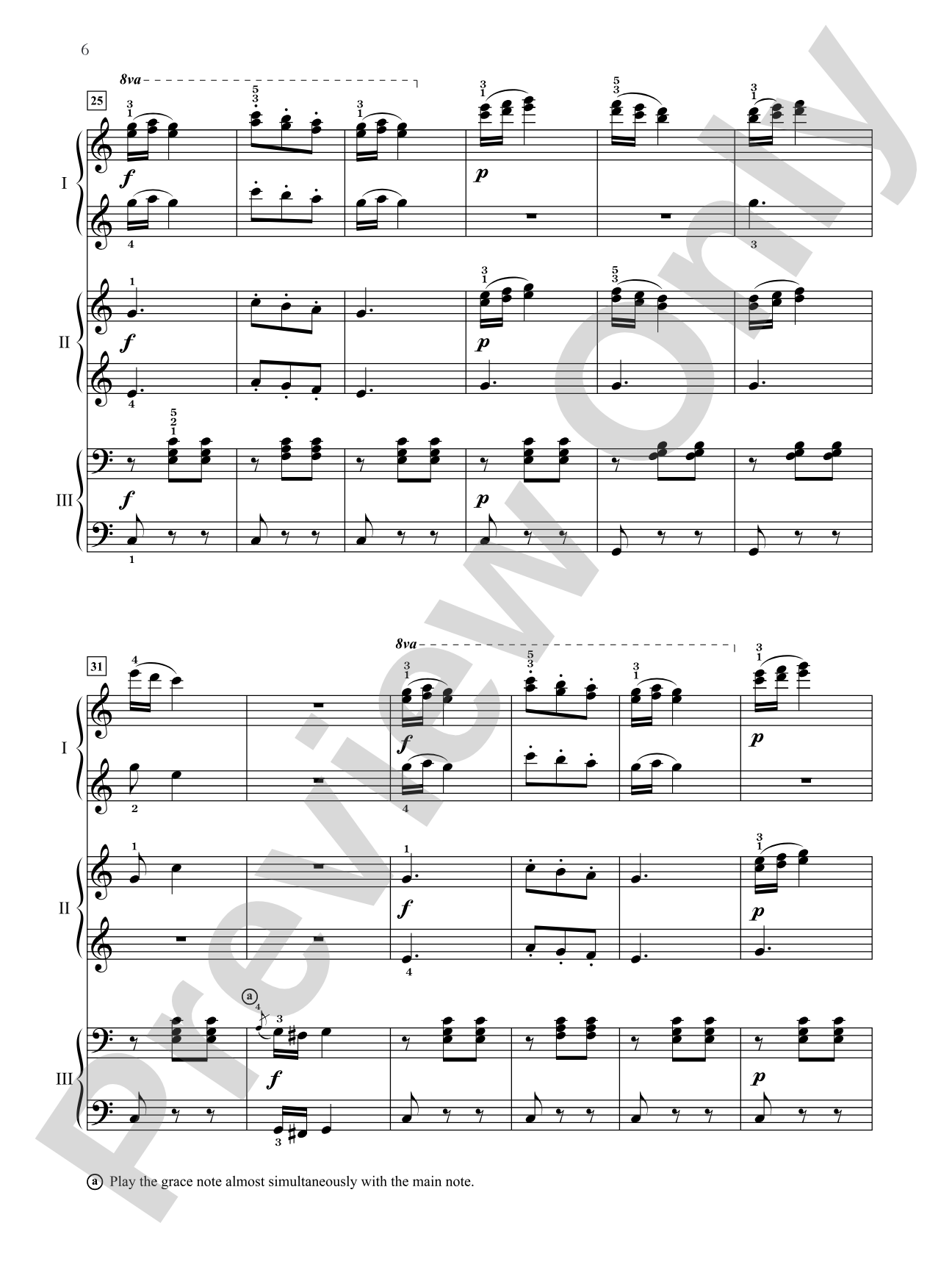 Essential Keyboard Trios: 10 Intermediate to Early Advanced Selections in Their Original Form - Piano Trio (1 Piano, 6 Hands): Piano