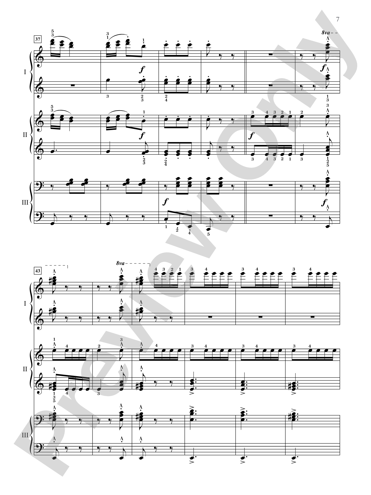 Essential Keyboard Trios: 10 Intermediate to Early Advanced Selections in Their Original Form - Piano Trio (1 Piano, 6 Hands): Piano