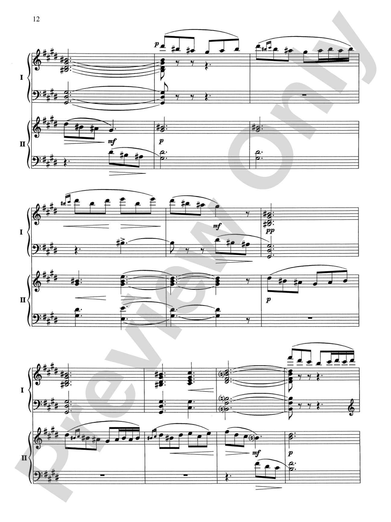 5 Classical Favorites Arranged for Two Pianos, Four Hands: Piano Duets & Four Hands