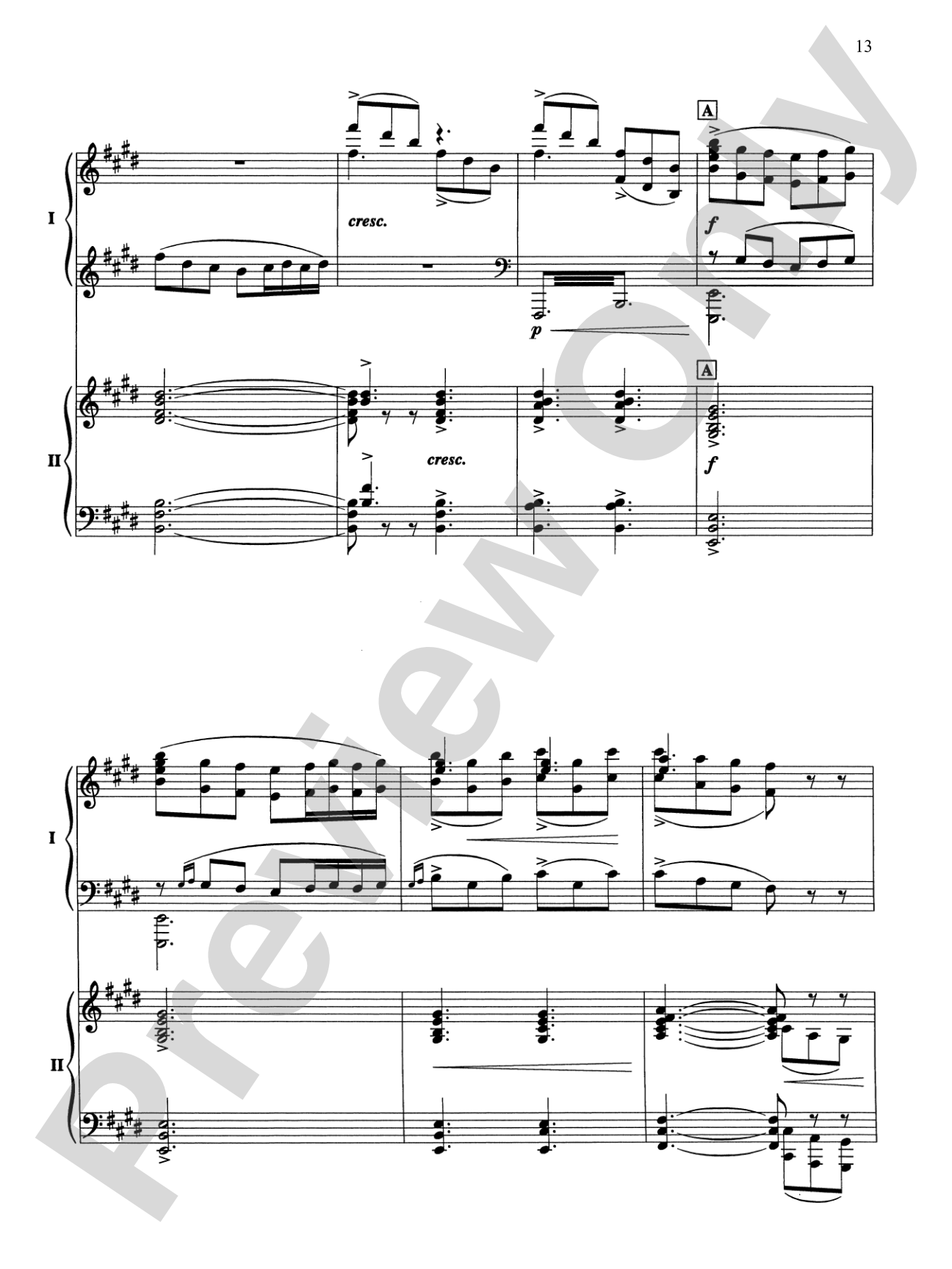 5 Classical Favorites Arranged for Two Pianos, Four Hands: Piano Duets & Four Hands